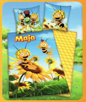 Bettwäsche Die Biene Maja + Willi - Sonnenblume