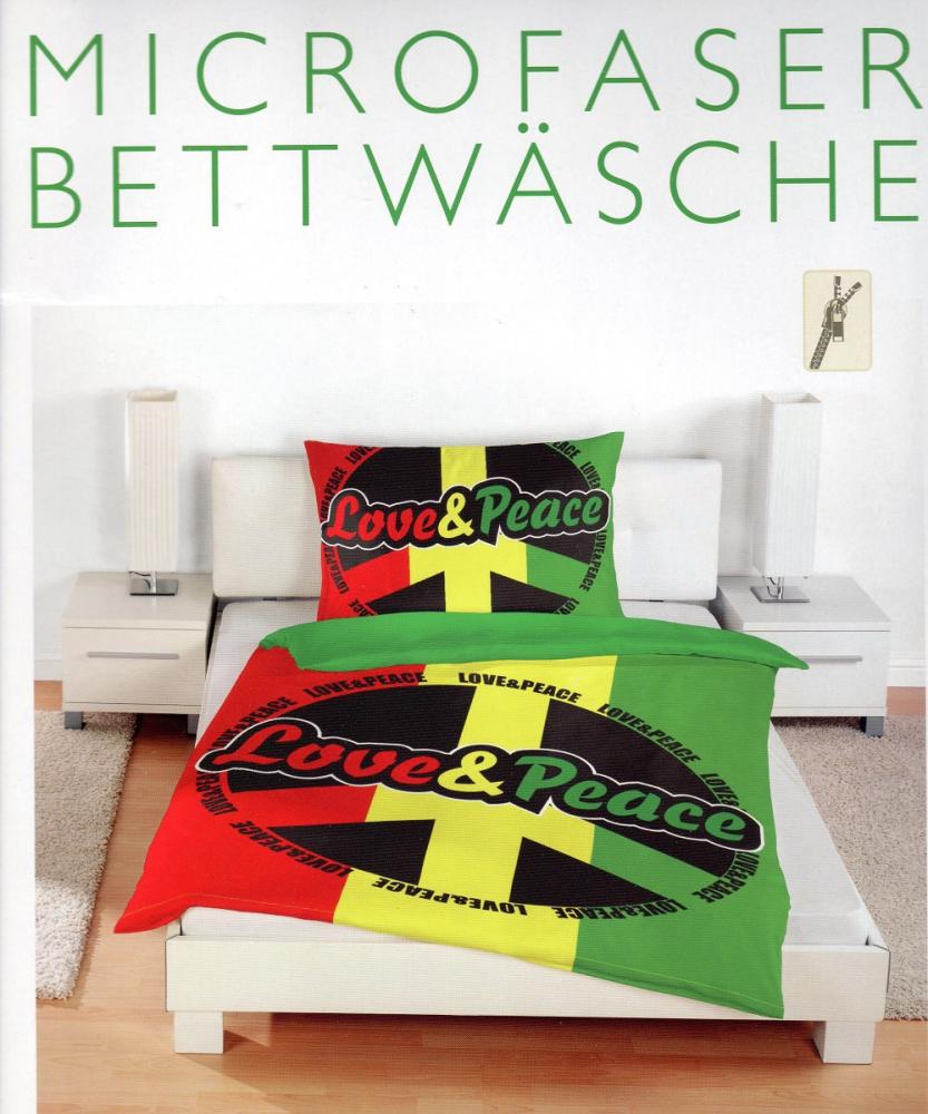 Bettwäsche Love & Peace